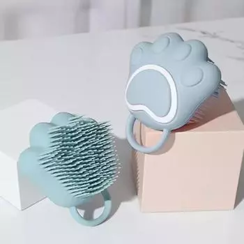 Щетка для ванны 1 шт., постельное белье, чистка кошек и собак, щетка для ванны, принадлежности для купания домашних животных, чистящие средства, массажное оборудование, уход за волосами, гладкая шерсть розовый