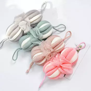 Щетка для ванны, растягивающаяся сетчатая губка для тела, отшелушивающая сетка для душа, скребок для плеч, щетка для душа, чистящий инструмент для ванны хаки