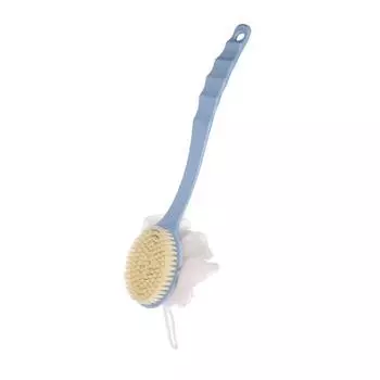Щетка для ванны, Щетка для ванны, Можно повесить на спину One Size синий