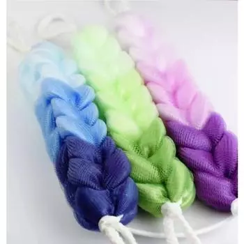 Щетка для ванны Скраб для тела Скребок для спины Мочалка Сетка для душа Мочалки для ванны Массажная щетка для тела Ванная комната Антицеллюлитные губки Щетка зелёный