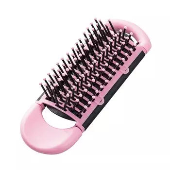 Щетка для волос KAI Hair Brush Компактная Портативная Складная KQ3174 Самоочищающаяся
