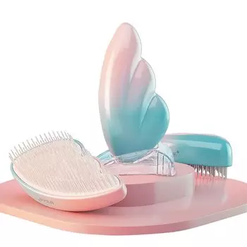 Щетка для волос Модные волосы Красота Новый влажный шампунь для роста волос Шампунь для кожи головы Салон красоты Шампунь Идеальный подарок на день [Дизайн 2025] Щетка, уход,