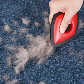 Щетка для ворса, экологически чистая водонепроницаемая резиновая одежда, щетки для бритья, принадлежности для дома красный