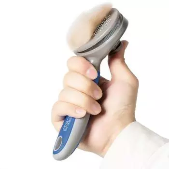 Щетка Happy Dog Pet One-Touch Brush, синяя, 1 шт., корейский шампунь для домашних животных