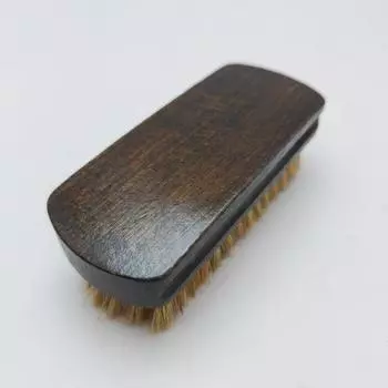 Щетка из буковой свиной шерсти, буковая доска для щетки, двухцветная опция, многофункциональная для полировки маслом и удаления золы, щетка для обуви и одежды