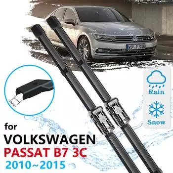 Щетка переднего стеклоочистителя автомобиля для Volkswagen VW Jetta A7 MK7 2022, аксессуары для лобового стекла, оконные щетки Left Hand Drive