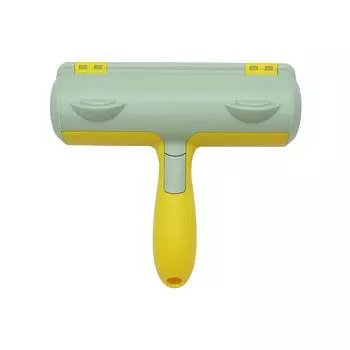 Щетка-ролик для домашних животных для чистки собачьей шерсти, липкого дивана, ковра, удаления шерсти для кошек, чистящие средства OPP packaging белый