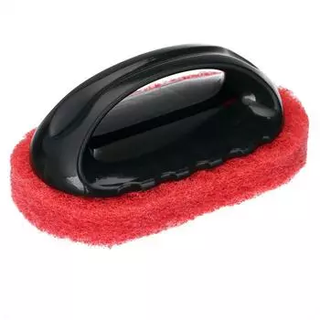 Щетка с ручкой Волшебная меламиновая губка Кухня Ванная комната Окно Дым Lampblack Щетка для чистки машины чёрный