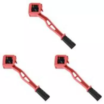 Щетка-скребок Щетка для чистки цепи мотоцикла Щетка для чистки цепи горного велосипеда (красный)