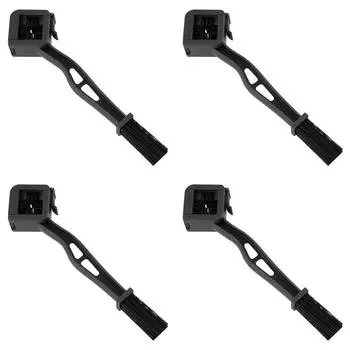 Щетка-скребок Щетка для чистки цепи мотоцикла Щетка для чистки цепи горного велосипеда (черный)