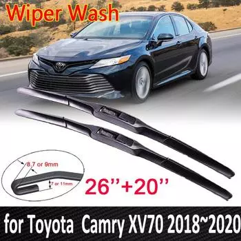 Щетка стеклоочистителя автомобиля для Toyota Camry 70 XV70 2018 XV 70, щетки дворников переднего ветрового стекла, автомобильные аксессуары LHD