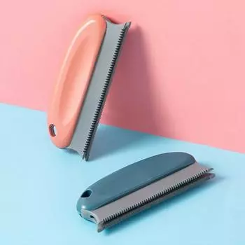 Щетки для чистки шерсти домашних животных Удаляйте щетку для чистки дивана, кровати, сиденья Домашние инструменты Щетки для ковров Ковер Мебель Волосы 15*6cm красный