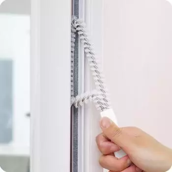 Щетки для оконных зазоров, многофункциональные чистящие средства, бытовые прочные гаджеты белый