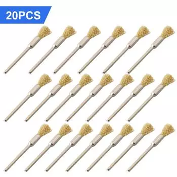 Щетки для полировки Щетки латунные вращающиеся Металлы Проволока Колесо Карандаш