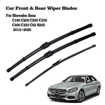 Щетки стеклоочистителей для Mercedes Benz C180 C200 C250 C350 C400 C450 C63 S205 2014 ~ передние дворники автомобиля LHD