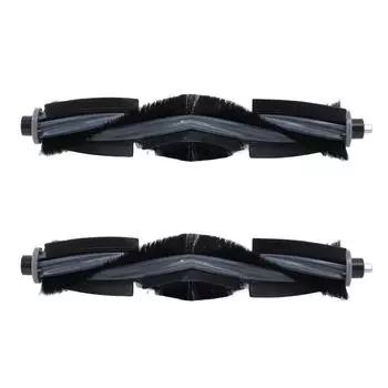 Щеточные ролики для роботов-пылесосов, резиновые нейлоновые, простые в установке, сменные щеточные ролики для роботов-пылесосов