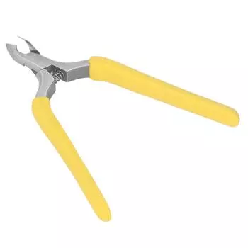 Щипчики для кутикулы Триммер для кутикулы Инструменты для удаления ногтей Маникюрные ножницы Триммер для ногтей из нержавеющей стали жёлтый