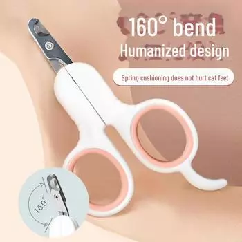 Щипчики для ногтей Paiko для котят и домашних животных — для начинающих one синий/белый