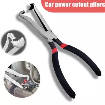 Щипцы для электрических разъединителей автомобилей, плоскогубцы для снятия проводов топливной линии, плоскогубцы для отделения масляной трубы, инструменты для ремонта автомобилей мотоциклов