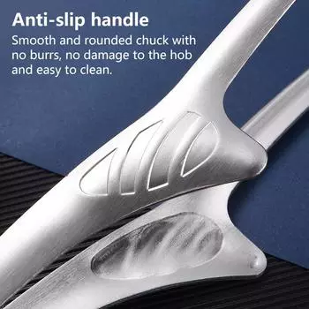 Щипцы для барбекю Зажимы для барбекю Кухонные принадлежности из нержавеющей стали Приготовление пищи на открытом воздухе Гриль с антипригарным покрытием Зажим для стейков Инструменты для выпечки