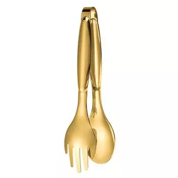 Щипцы для еды из нержавеющей стали, инструменты для приготовления пищи, прочные щипцы для салата, закругленные края, утолщенный зажим для барбекю, зажим для хлеба, стейка, кухонная утварь серебряный