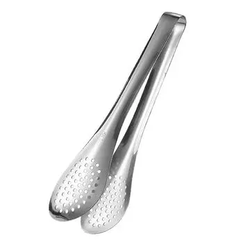 Щипцы для еды из нержавеющей стали, универсальные, надежные, регулируемая ширина, кухонные сервировочные щипцы для домашней выпечки