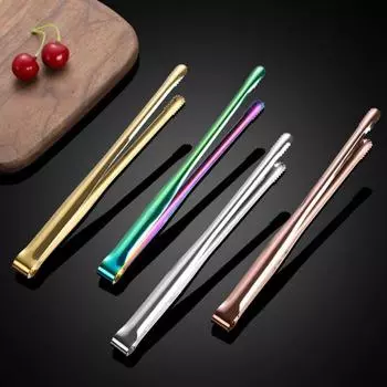 Щипцы для еды Кухонные щипцы из нержавеющей стали Жаропрочные щипцы для гриля Щипцы для льда и сахара Приготовление и сервировка Металлические щипцы для еды