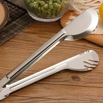 Щипцы для еды Yousheng, нескользящие, экономящие труд, из нержавеющей стали, широко используемые для приготовления пищи, для шведского стола A