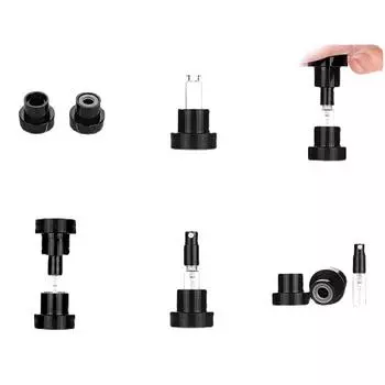 Щипцы для флаконов с флаконами духов, спрей для флаконов диаметром 13/15 мм, удобные инструменты для ручного укупоривания, двусторонний инструмент для защелкивания