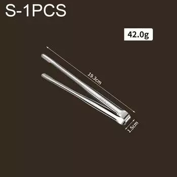 Щипцы для гриля, щипцы для еды из нержавеющей стали, кухонная утварь для барбекю, щипцы, серебряные нескользящие щипцы, принадлежности для кемпинга, кухонные щипцы красный