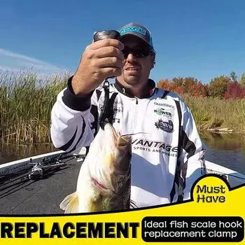 Щипцы для контроля за рыбой Многофункциональные черные мини-устройства для контроля за рыбой Портативное рыболовное оборудование One Size чёрный