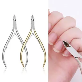 Щипцы для кутикулы из нержавеющей стали, профессиональные кусачки для ногтей, маникюр, педикюр, плоскогубцы, резак, ножницы для дизайна ногтей, инструменты