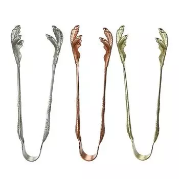 Щипцы для льда из нержавеющей стали Talon Tongs серебряный