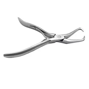 Щипцы для наращивания волос Fusion Glue Bond, противоскользящий зажим из нержавеющей стали для микроколец 13cm