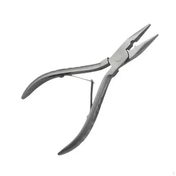 Щипцы для наращивания волос, инструмент для бисероплетения, стабильный, легкий, с одним отверстием, для нано