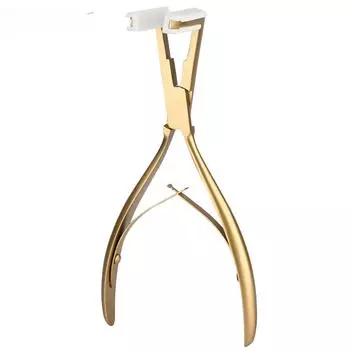 Щипцы для наращивания волос из нержавеющей стали, инструмент для наращивания волос, уплотнительные плоскогубцы для наращивания лент, силиконовые подушечки, губки