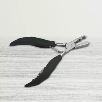 Щипцы для наращивания волос с двумя слотами, профессиональные, высокопроизводительные, многофункциональные