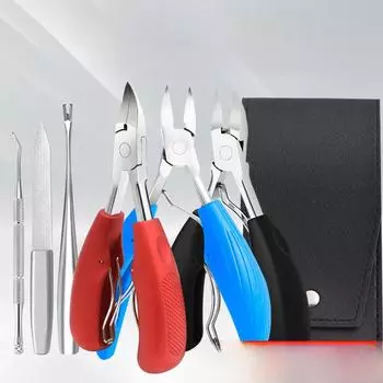 Щипцы для ногтей Hawkbill для толстых ногтей и онихомикоза - портативный инструмент для педикюра и ножницы для удаления омертвевшей кожи