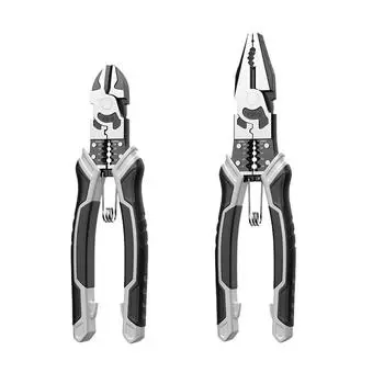 Щипцы для обжима клемм Многофункциональные плоскогубцы с острыми носами Универсальные плоскогубцы со скошенными губками Бытовые инструменты для электрика A