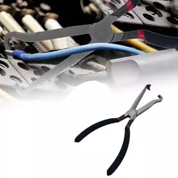 Щипцы для отсоединения электропроводки топливной линии, клещи для разделения масляных трубок, инструменты для технического обслуживания автомобилей чёрный