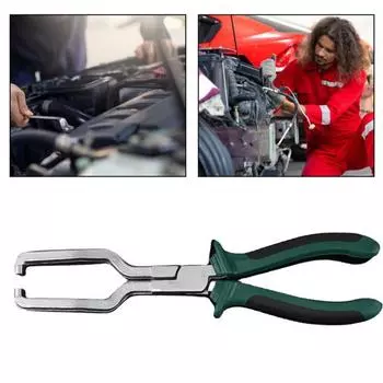 Щипцы для разъединения электрических разъемов автомобиля Длинные щипцы для снятия свечей зажигания с нескользящей ручкой