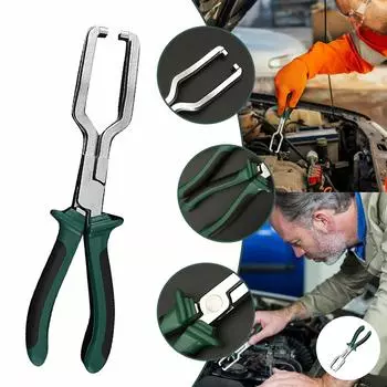 Щипцы для разъединения электрических разъемов. Щипцы для разъединения автомобильных электрических разъемов. Плоскогубцы для удаления плоскогубцев для топливопроводов. Инструмент для плоскогубцев для труб подачи топлива автомобиля. One Size