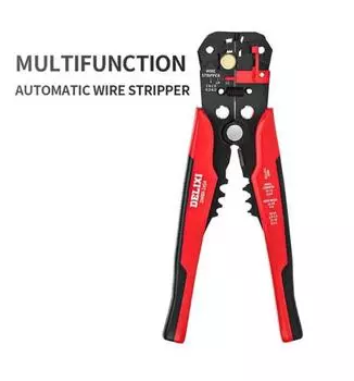 Щипцы для резки кабеля Профессиональный электрик Инструменты для зачистки проводов Регулируемый автоматический инструмент для зачистки проводов Многофункциональные плоскогубцы 1pcs