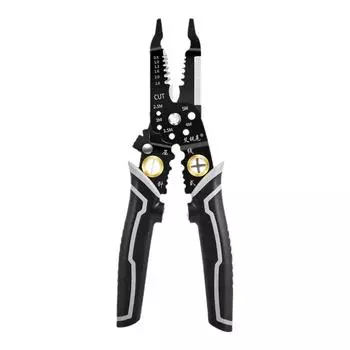 Щипцы для резки кабеля Регулируемый автоматический инструмент для зачистки проводов Многофункциональный инструмент для зачистки обжимной инструмент для клемм Ручной инструмент для ремонта проводов