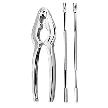 Щипцы для щелкунчика, экономичные крабовые когти, антикоррозийный зажим для рыбы, тонкая работа, для дома 17cm