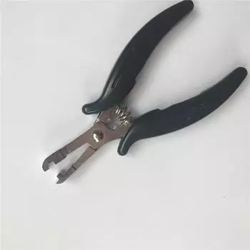 Щипцы для снятия наращенных волос для предварительно скрепленных волос - модель A 4 мм плоские квадратные щипцы для наращивания волос