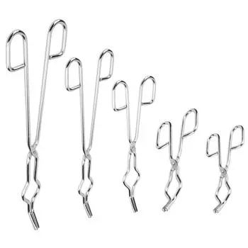 Щипцы для тигля из нержавеющей стали, зажим, держатель стакана, плоскогубцы с заклепкой класса самолета 250mm/9.84in