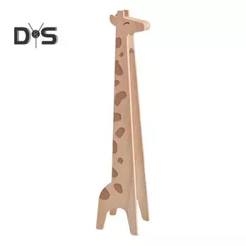 Щипцы для тостера «Жираф» Деревянные щипцы для хлеба Противоскользящие щипцы для сервировки торта Многоцелевые деревянные щипцы для приготовления пищи Giraffe