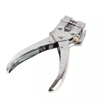 Щипцы для установки заклепок, плоскогубцы, инструмент для установки петель с отверстиями для ремня с 100 шт., легко нажимаемые полые втулки