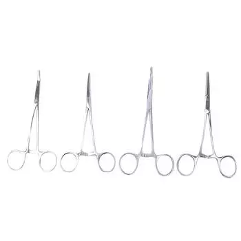 Щипцы для выщипывания домашних животных из нержавеющей стали и кроветворные щипцы 12.6cm